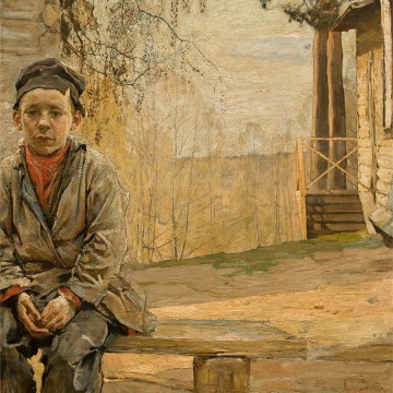 Исаак Израилевич БРОДСКИЙ 1883 – 1939 ИЛЮША. 1907 Холст, масло - 1 Исаак Израилевич БРОДСКИЙ 1883 – 1939 ИЛЮША. 1907 Холст, масло - фото - 1