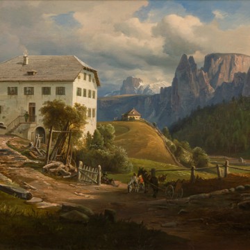 МОРГЕНШТЕРН, Христиан Эрнст Бернхард ДОМ В ГОРАХ. 1843 - 1 МОРГЕНШТЕРН, Христиан Эрнст Бернхард ДОМ В ГОРАХ. 1843 - фото - 1