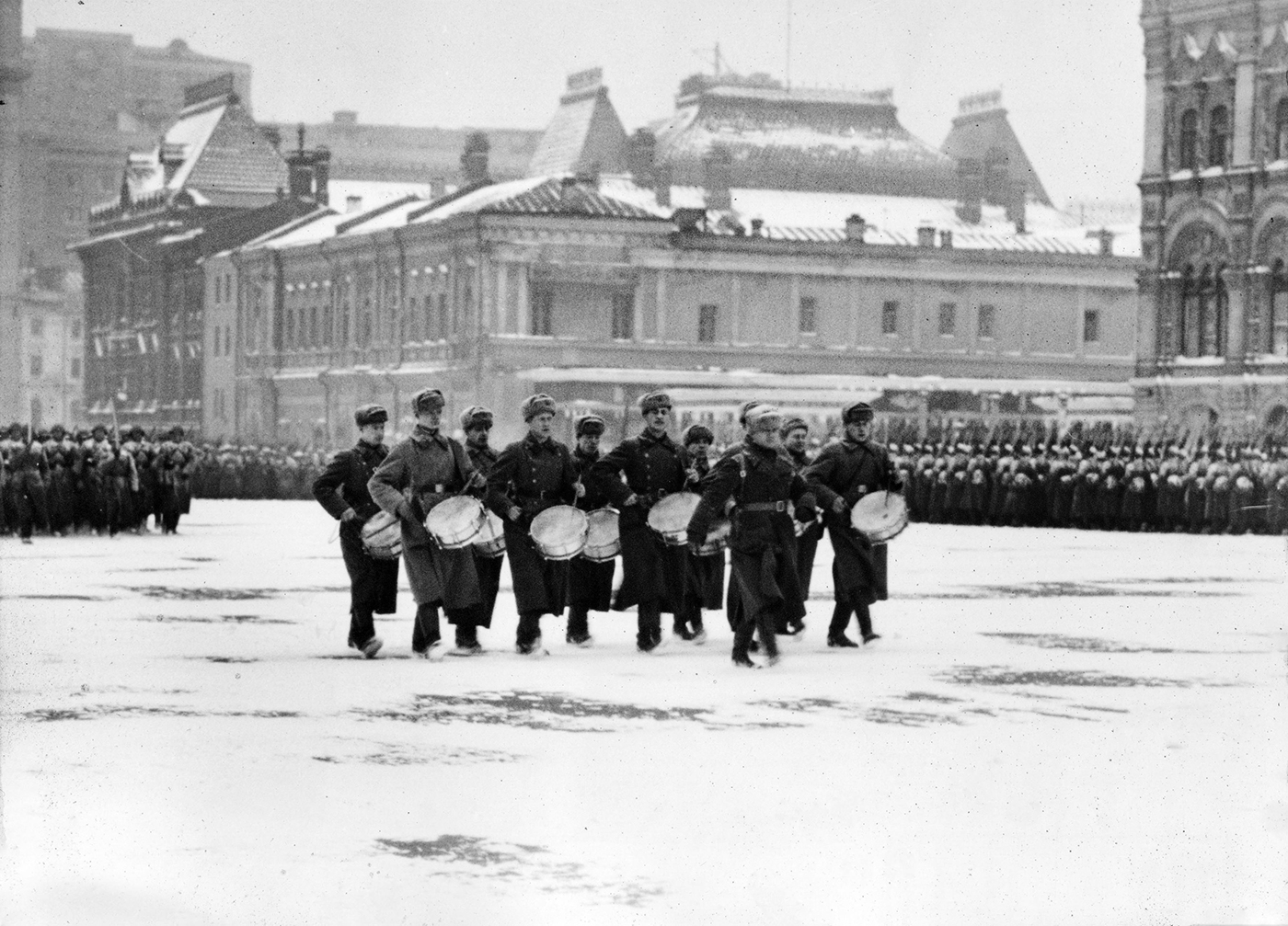 Парад 7 ноября 1941 в москве