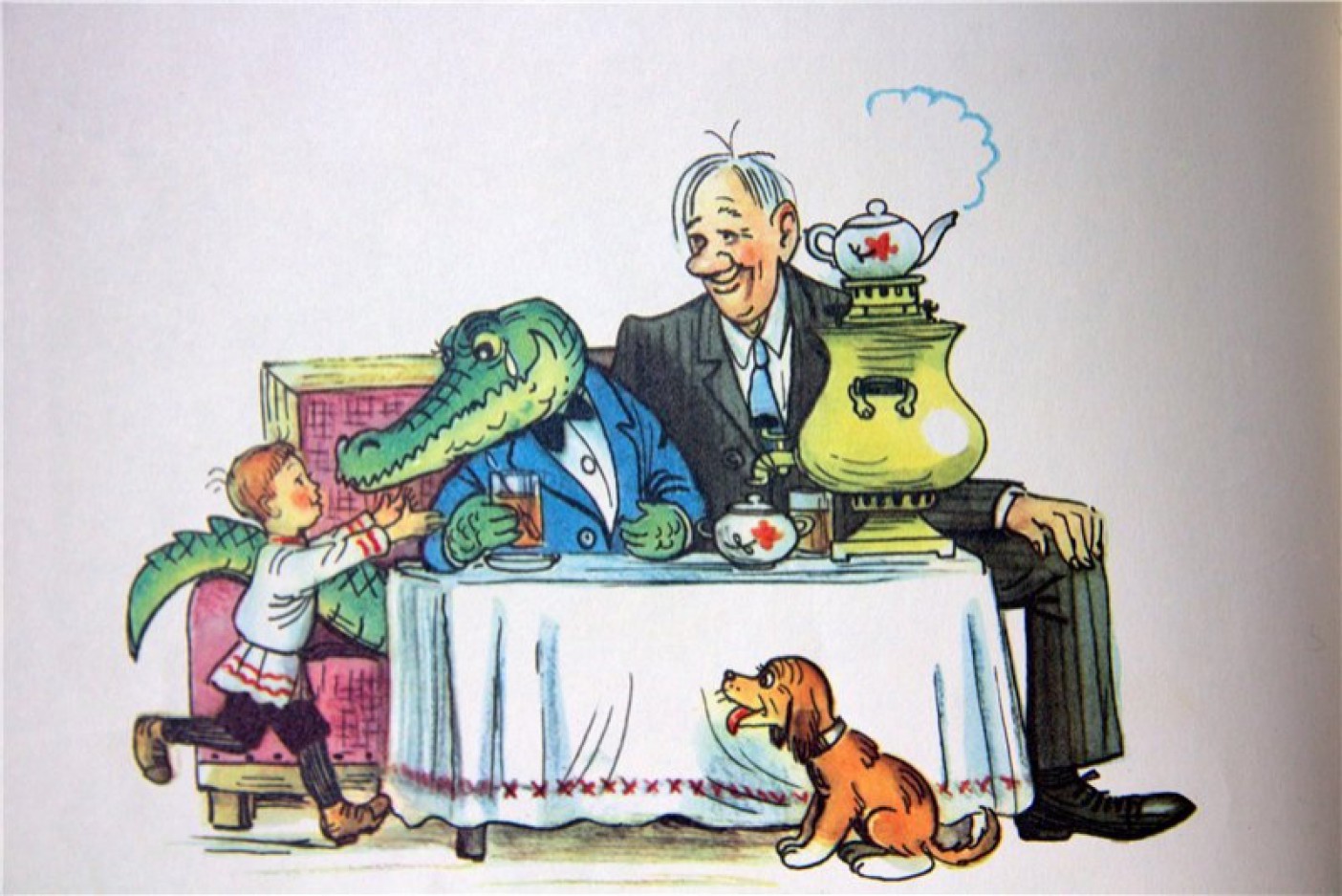 Корней чуковский иллюстрации
