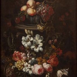 Гаспар Петер Вербрюгген Младший (1664-1730) Натюрморт с цветами - фото - 1