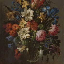 Хуан Де Арельяно (1614-1676) Натюрморт. Цветы. 1-я половина XVII в - фото - 1