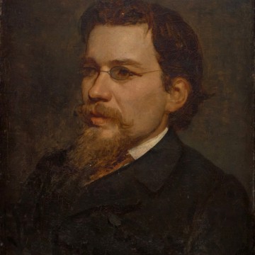 Иван Николаевич Крамской 1837 – 1887 Портрет Е.К.Макарова Холст, масло - фото - 1